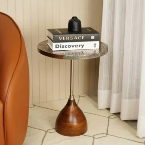 Viotto Croc Pattern Side End Table