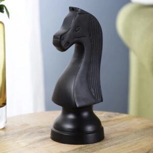 Gold Chess Horse