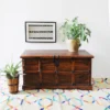 Grand Antique Panelled Sheesham Chest