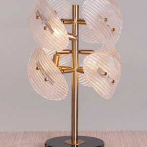 Marble Crystal Table Lamp