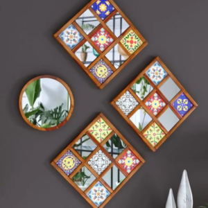 Bohemian Mirror Collage