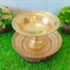 Antique Brass Decor Bowl in Pair